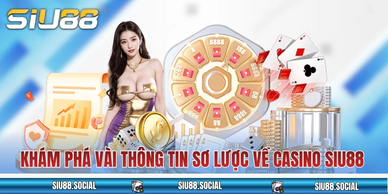 Khám phá vài thông tin sơ lược về casino SIU88
