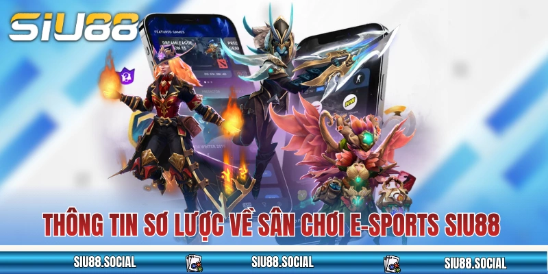 e-Sports SIU88 - Cá cược các trận đấu game thế giới đỉnh cao 2 Thông tin sơ lược về sân chơi cá cược e-Sports SIU88